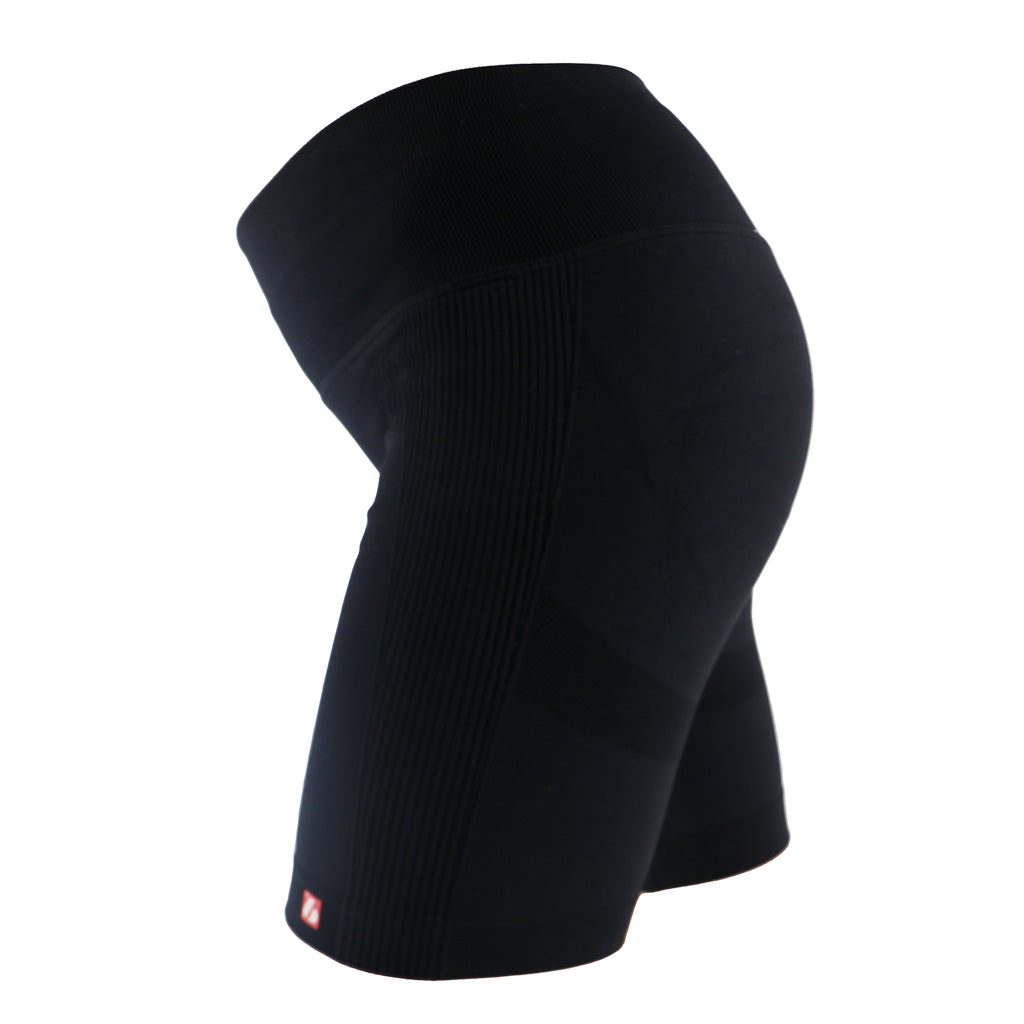 SLS01 Pantaloncini neri senza cuciture