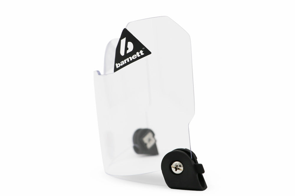 Visiera premium C-520002 Quadrata Trasparente