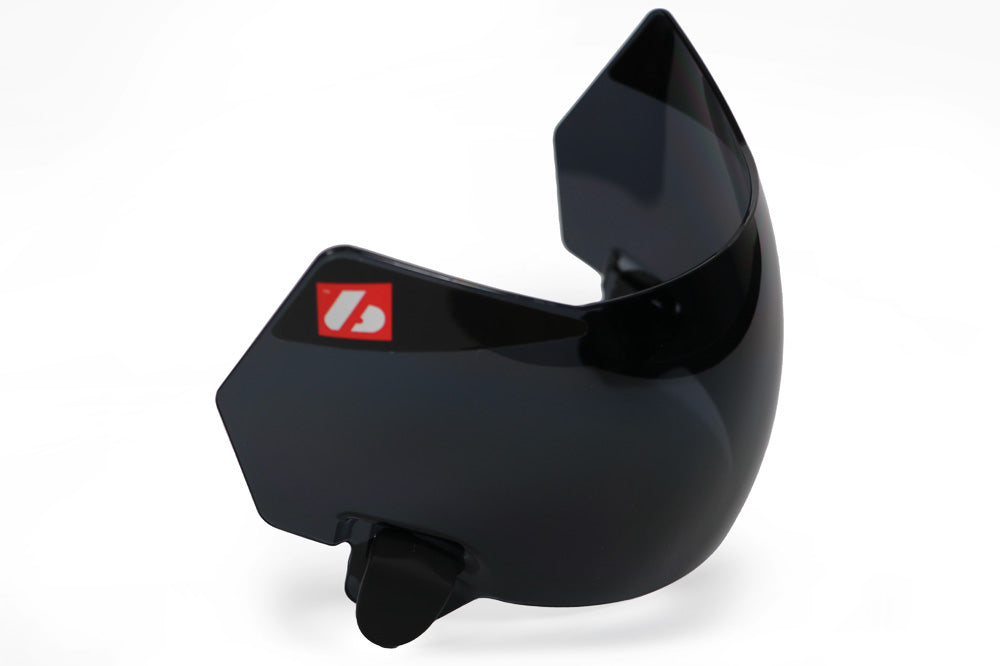 Visiera rigida REVE ER098 per casco Speed Flex, Nero