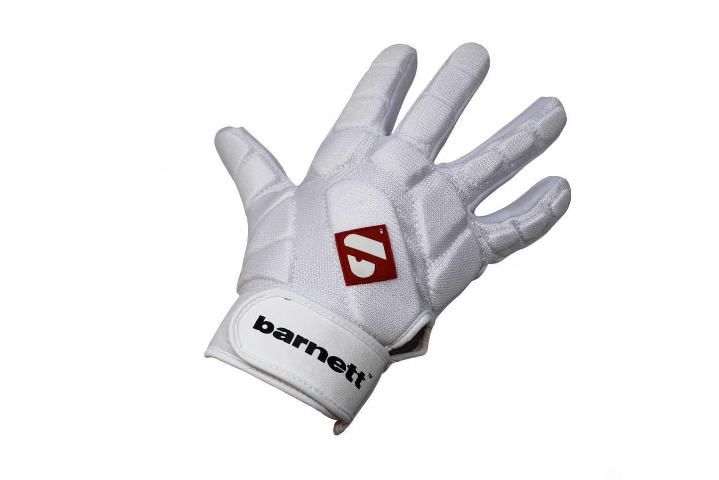 FKG-03 Guanti da football americano alto livello, linebacker, Bianco