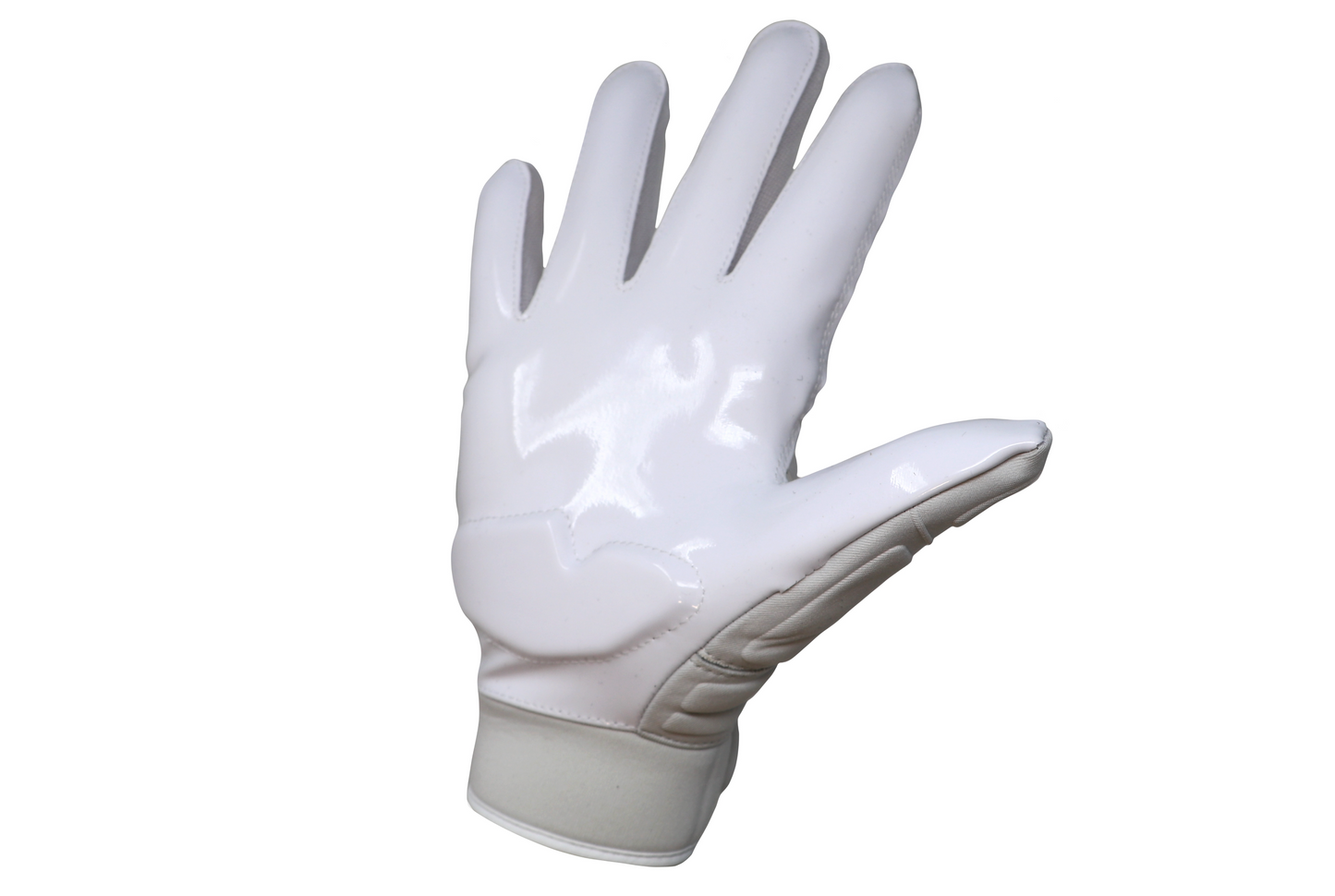 FKG-03 Guanti da football americano alto livello, linebacker, Bianco
