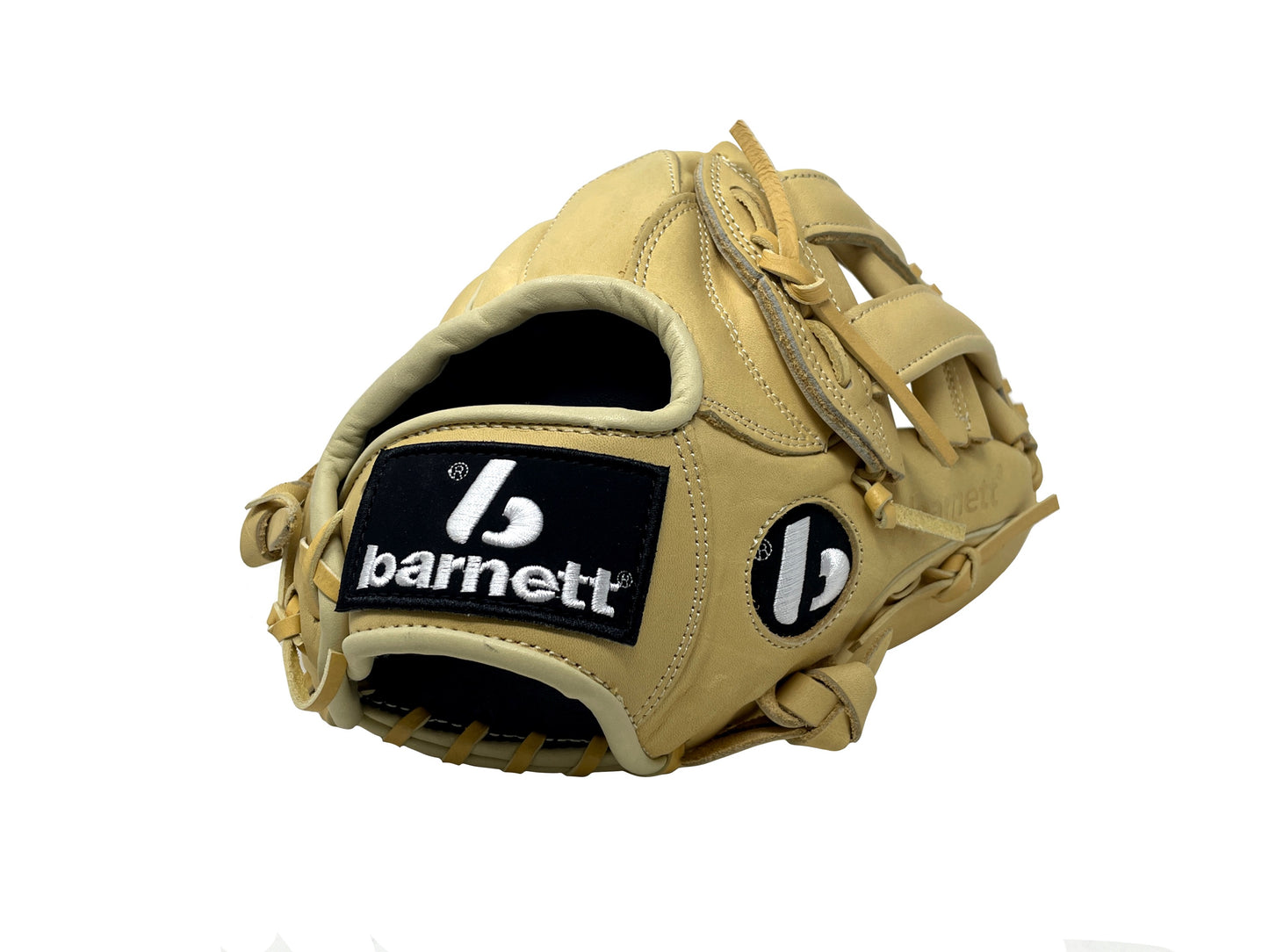 FL-117 Guanto da baseball e softball, alta qualità, pelle, infield / outfield 11.7", Beige