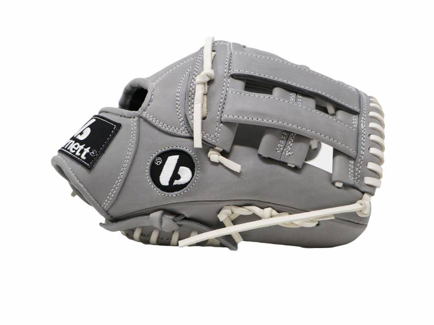 Guanto da baseball e softball FL-117, alta qualità, pelle, infield / outfield 11 , grigio chiaro