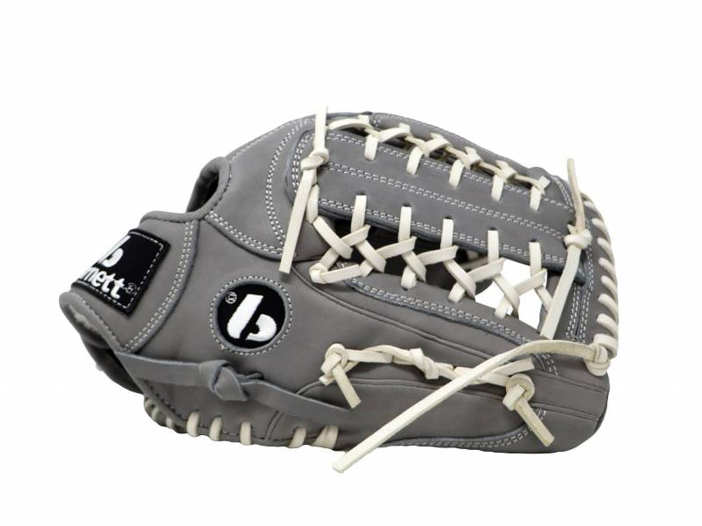 Guanto da baseball FL-125, alta qualità, pelle, infield / outfield 11 , grigio chiaro