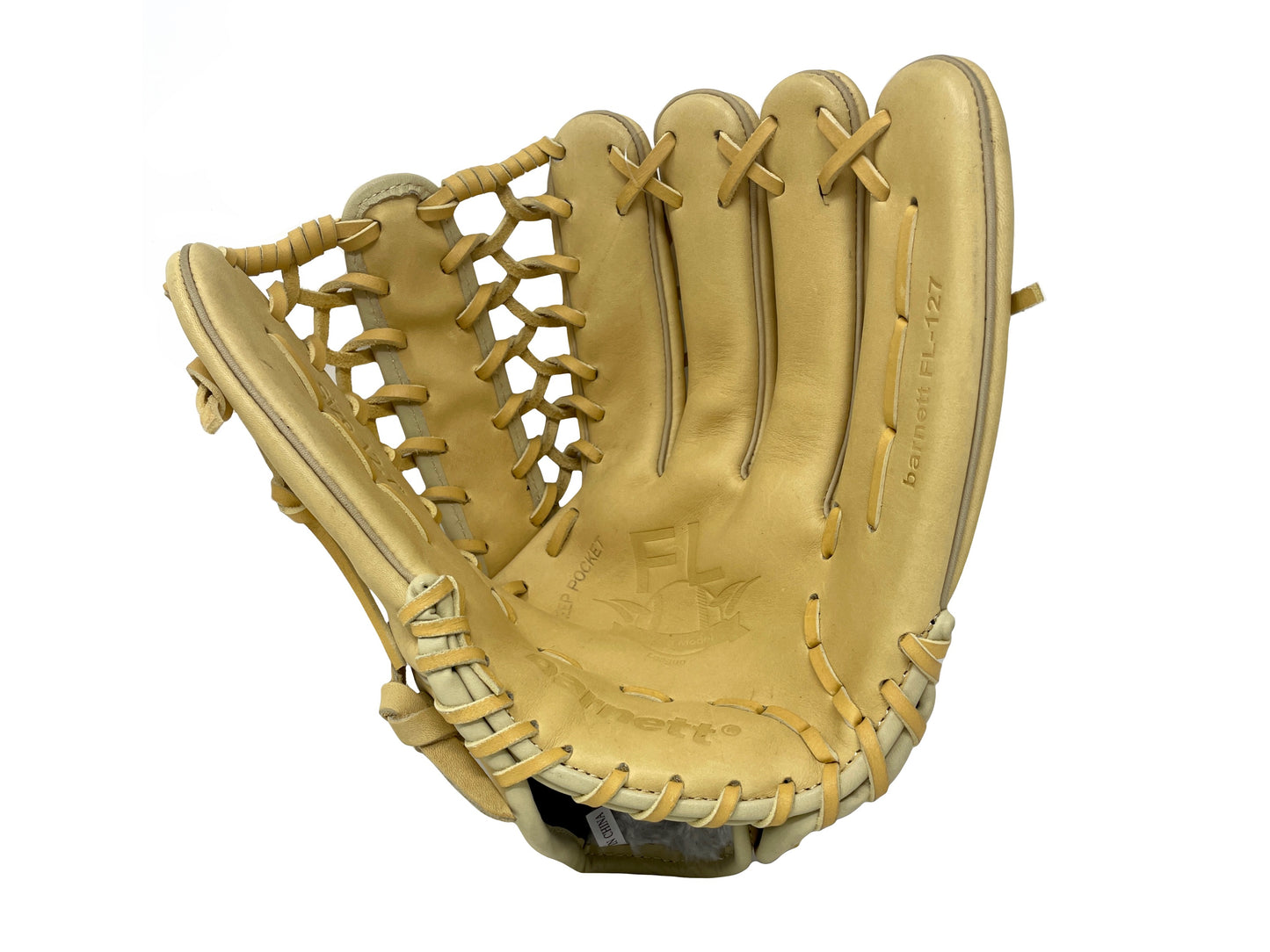 FL-127 Guanto da baseball, alta qualità, pelle, infield / outfield 12.7", Beige