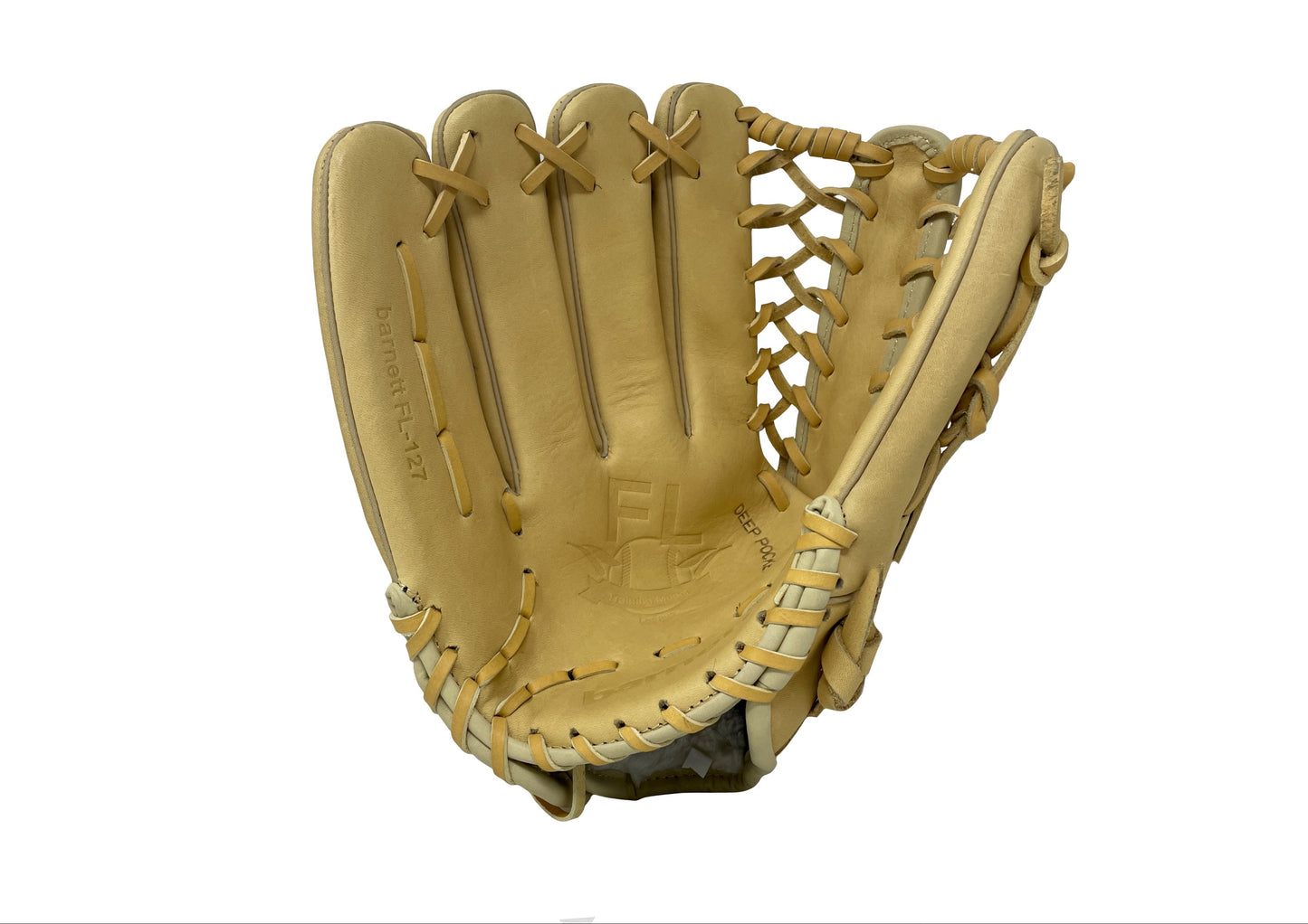 FL-127 Guanto da baseball, alta qualità, pelle, infield / outfield 12.7", Beige