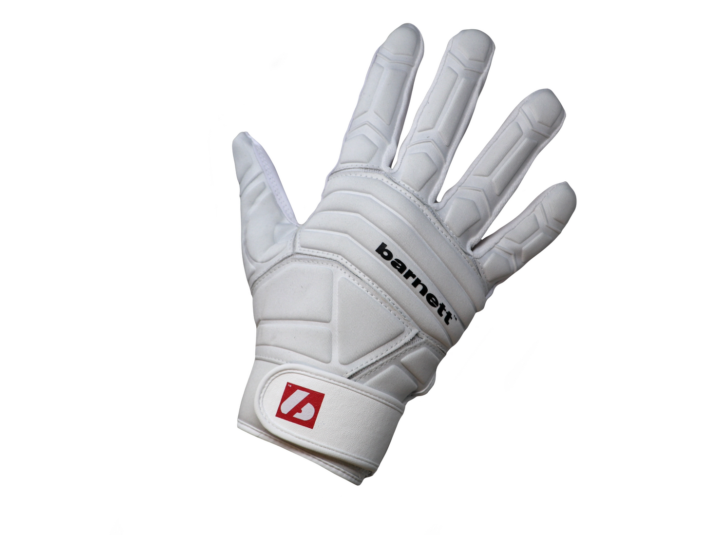 FLG-03 Guanti da football americano pro da lineman, Bianco