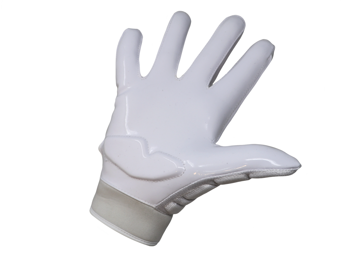 FLG-03 Guanti da football americano pro da lineman, Bianco