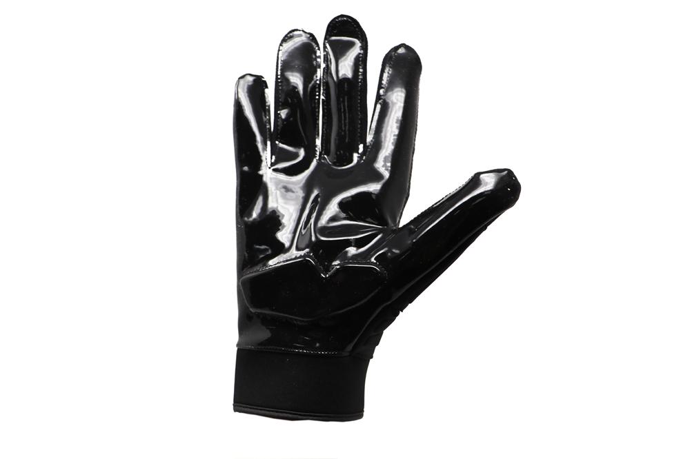 FLG-03 Guanti da football americano pro da lineman, Nero