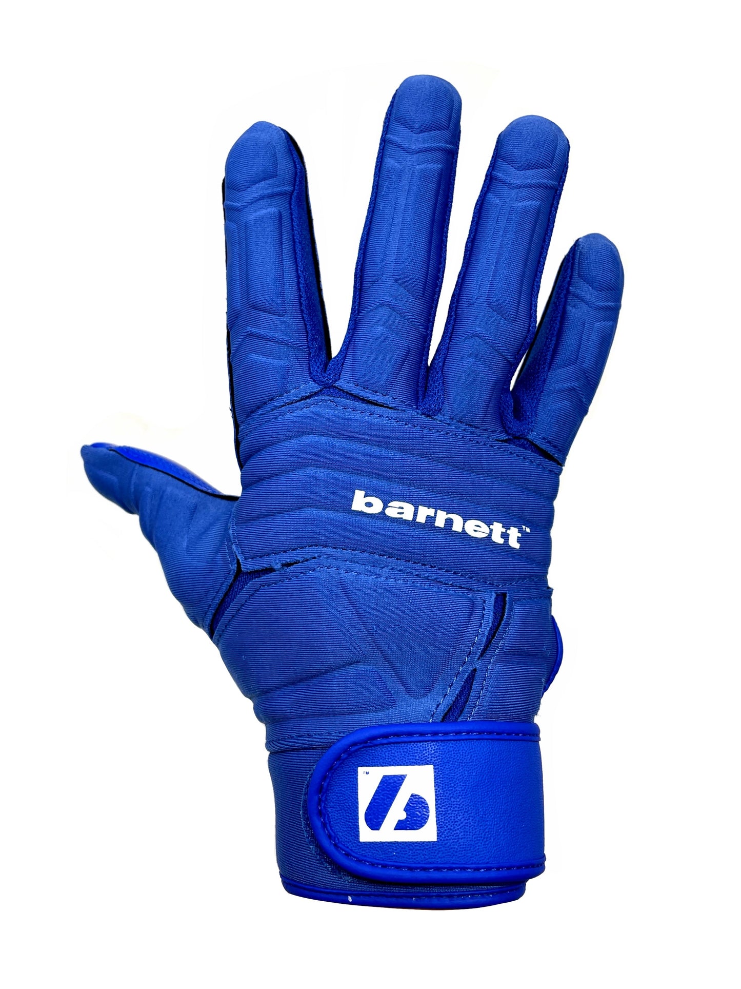 FLG-03 Guanti da football americano pro linemen, OL, DL, blu
