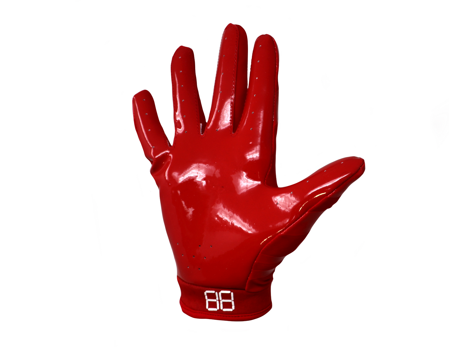 FRG-03 Guanti da football americano, ricevitore, Rosso