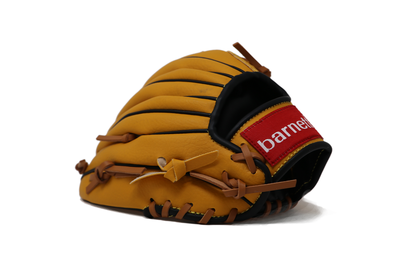 JL-110 - Guanto da baseball, outfield, in poliuretano, 11", marrone