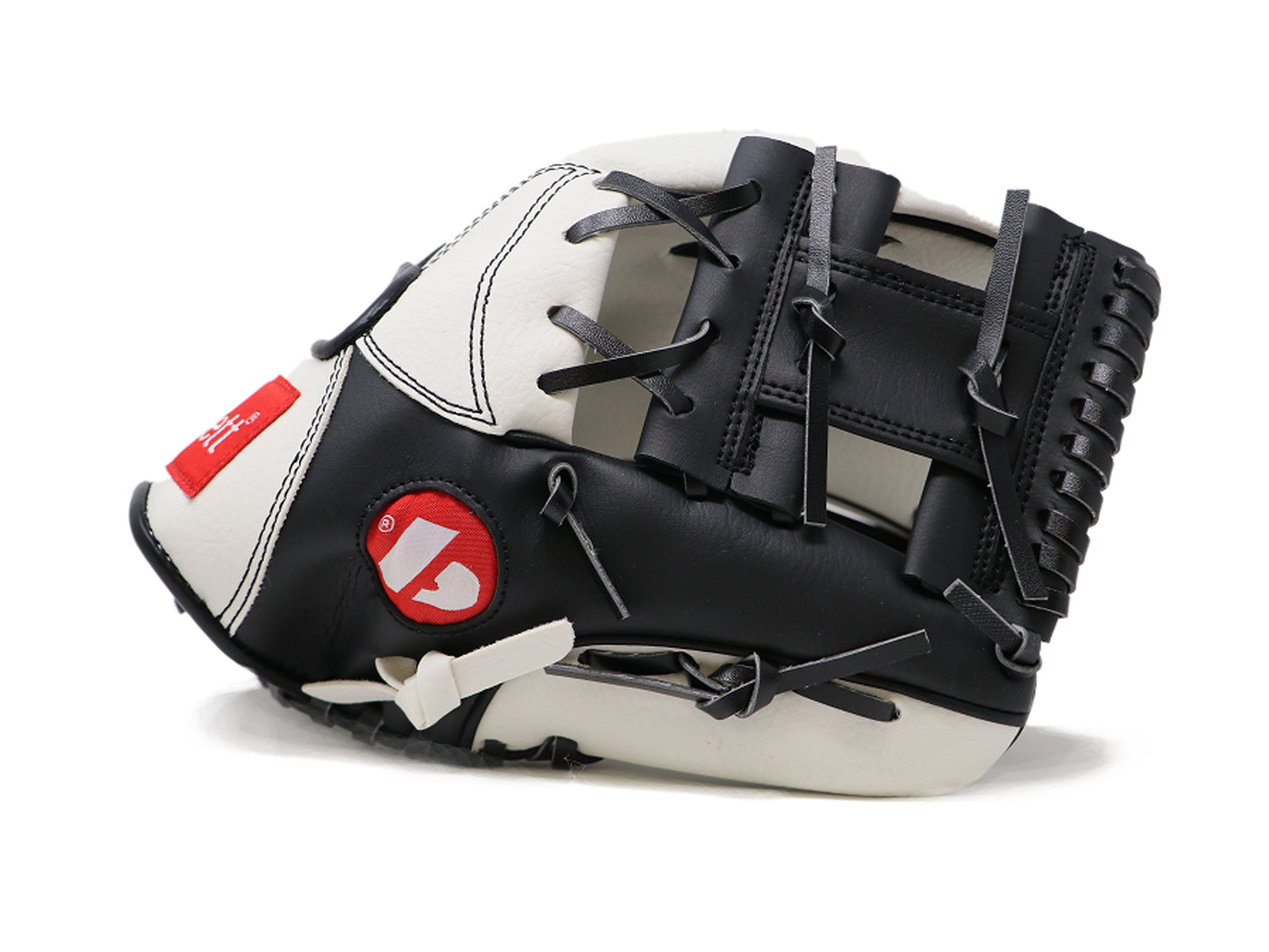JL-115 - Guanto da baseball, outfiled, 11,5", BIANCO