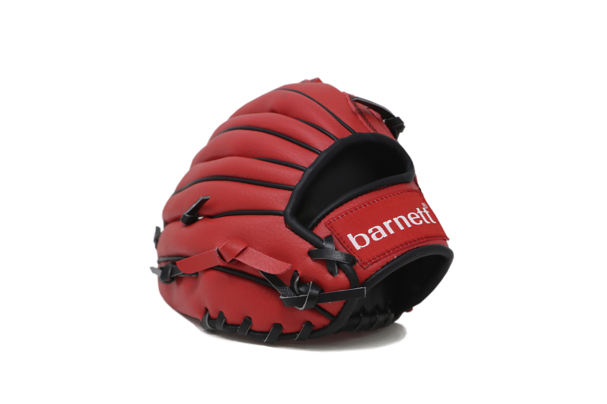 JL-120-guanto da baseball, outfield, poliuretano, formato 12.5 " rosso