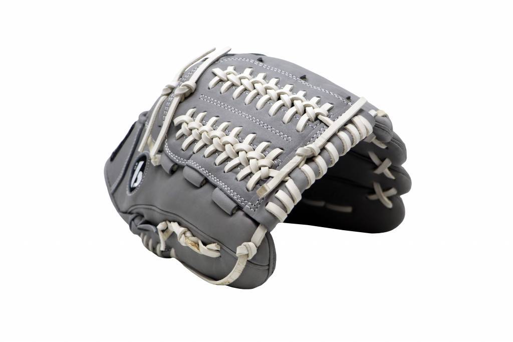 FL-120 guantone da baseball cuoio alta qualità infield/outfield/pitcher 12, grigio chiaro