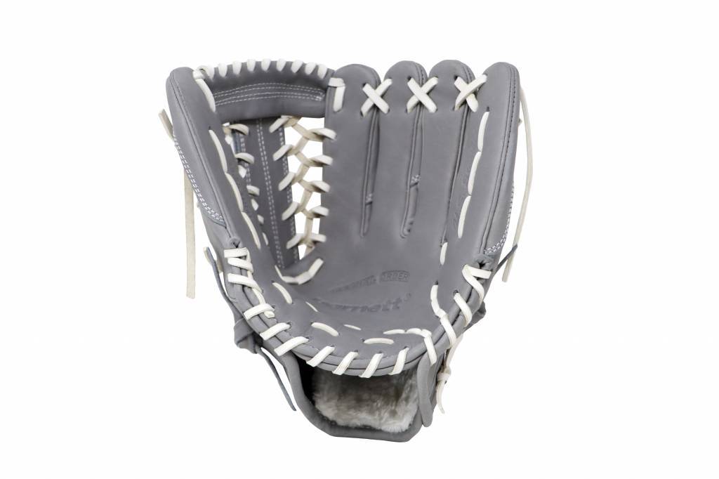 Guanto da baseball FL-125, alta qualità, pelle, infield / outfield 11 , grigio chiaro