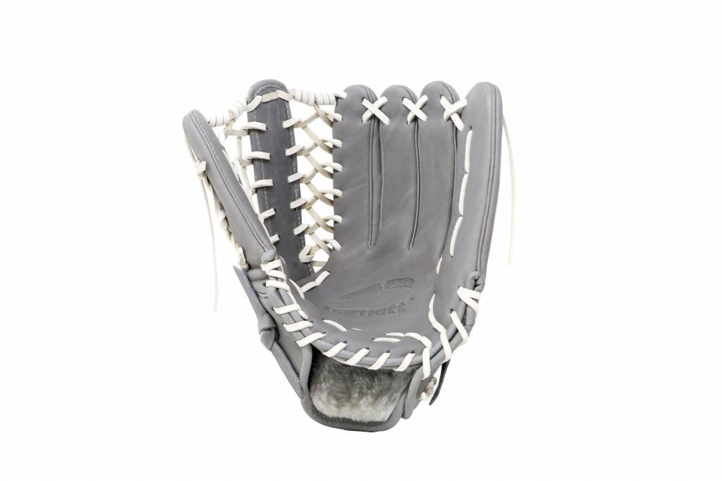 Guanto da baseball FL-127, alta qualità, pelle, infield / outfield 11 , grigio chiaro