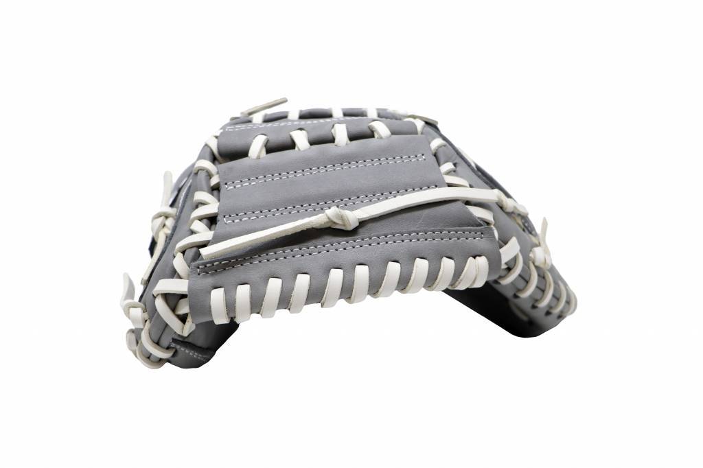 Guanto da baseball FL-203, alta qualità, pelle, infield / outfield 11 , grigio chiaro