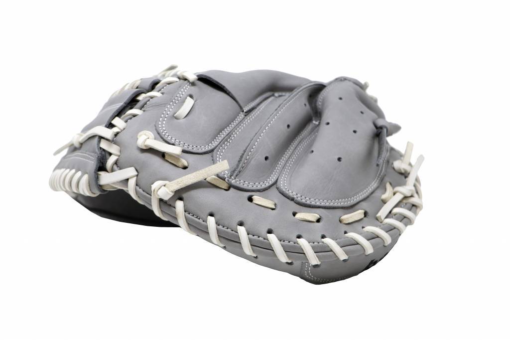 Guanto da baseball FL-203, alta qualità, pelle, infield / outfield 11 , grigio chiaro