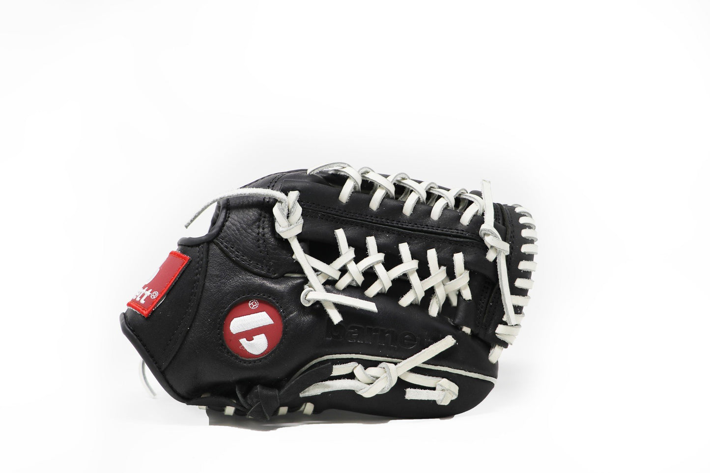 GL-115 Guantone da baseball in pelle, competizione, infield 11.5, nero