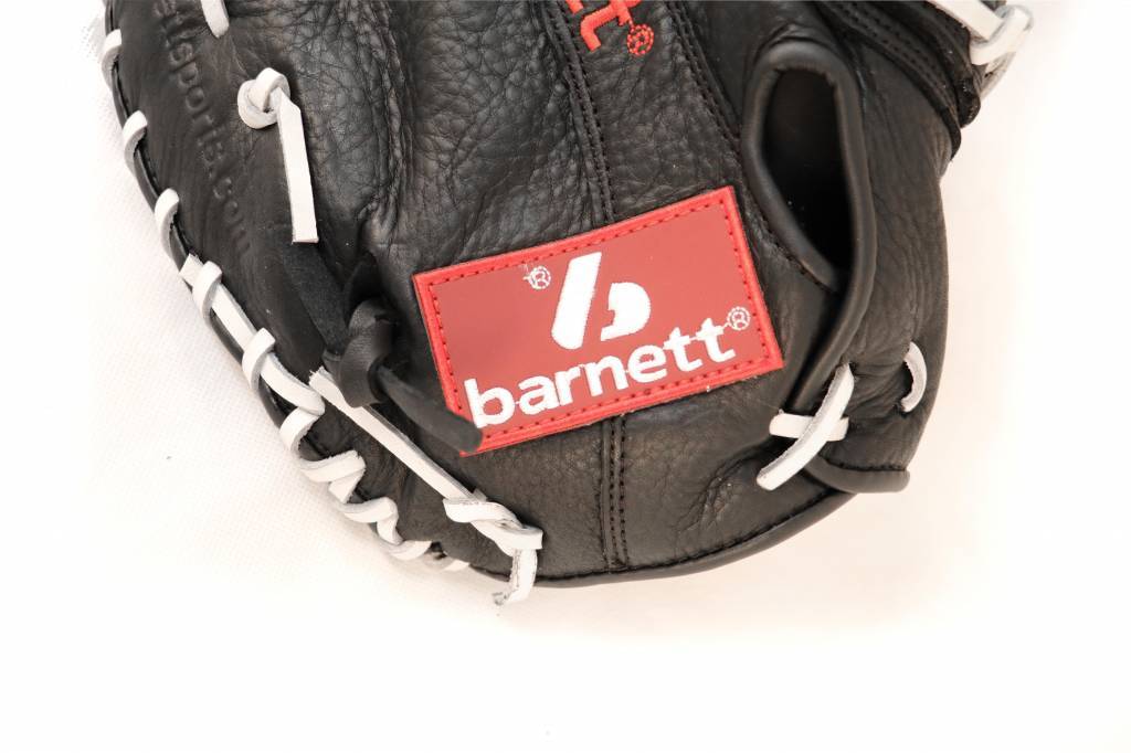 GL-301 primo baseball guantone da baseball, cuoio, per adulti, nero.