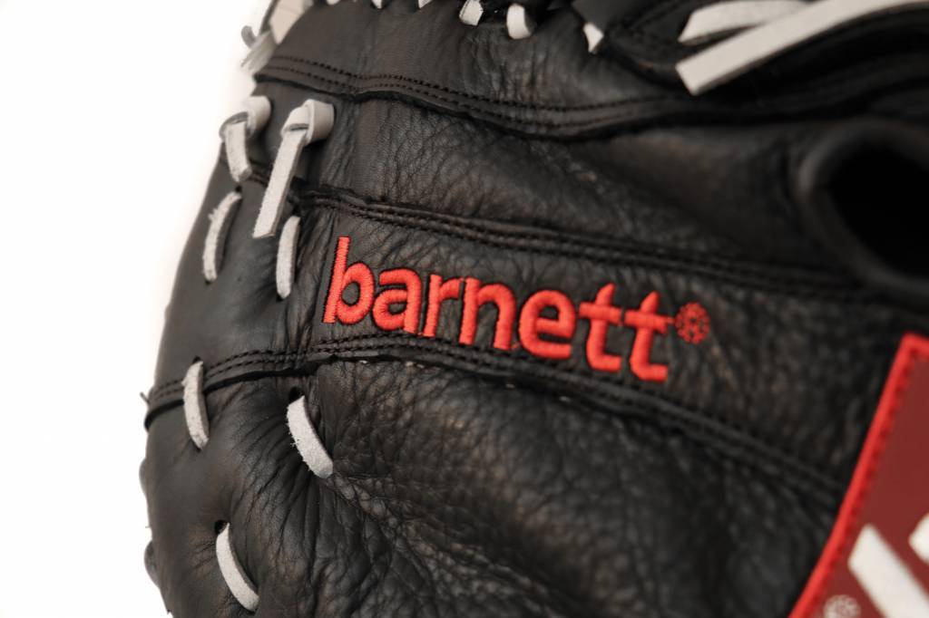 GL-301 primo baseball guantone da baseball, cuoio, per adulti, nero.