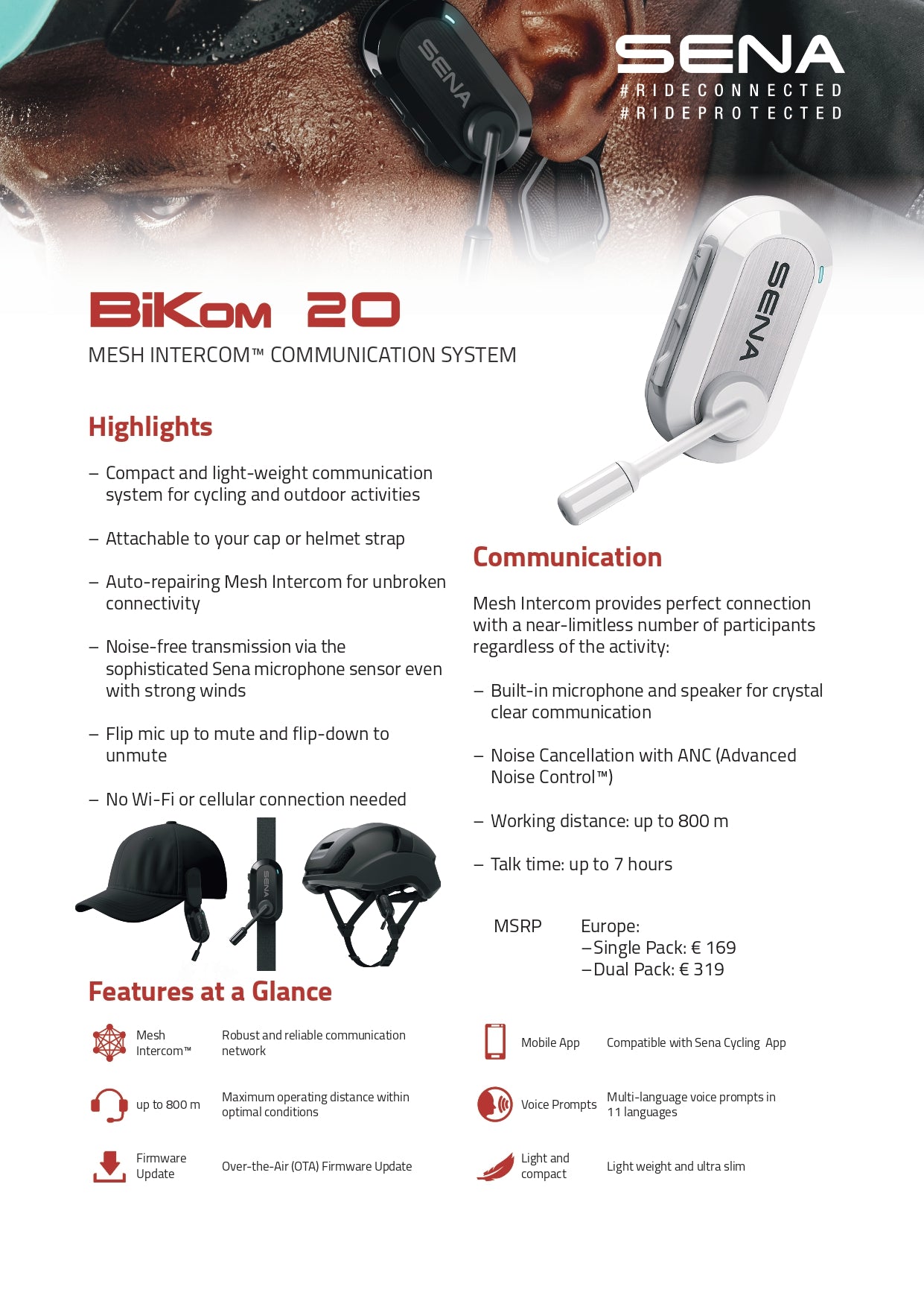 BiKom 20, Sistema di comunicazione a rete esterna