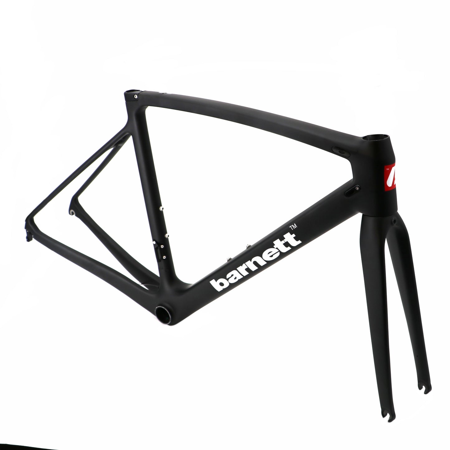 BRC-01 Telaio per bici in carbonio, bianco, nero