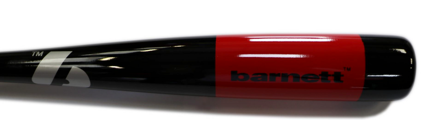 BF-B Mazza da baseball, mazza in legno composito e bambù, taglia 35 (88,9 cm) Nero