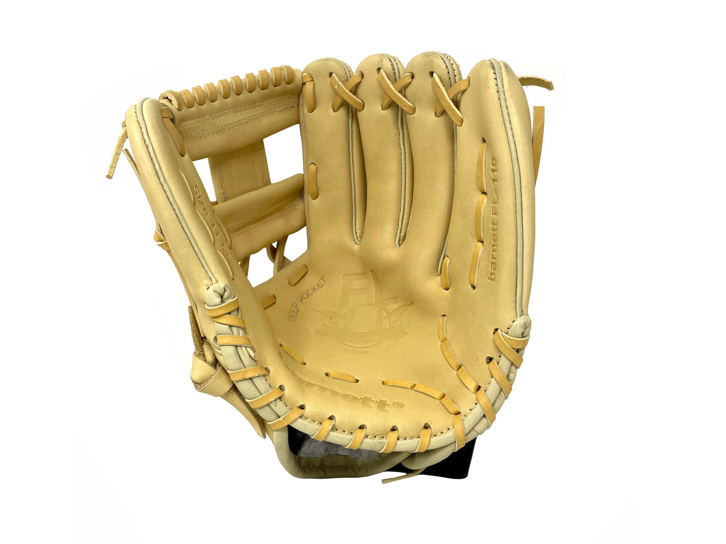 FL-115 Guanto da baseball, alta qualità, pelle, infield / outfield 11.5", Beige