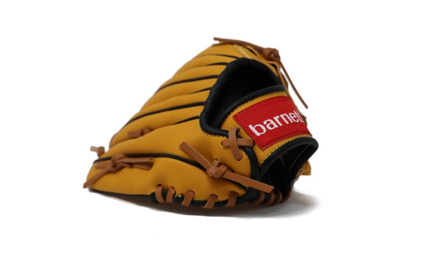 JL-105 - Guanto da baseball, outfield, in poliuretano, misura 10,5", Marrone