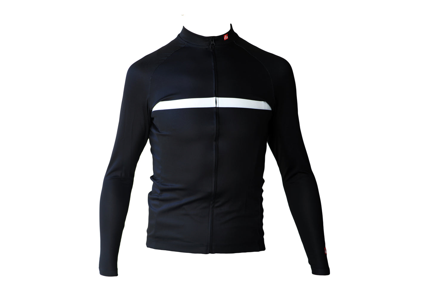 Abbigliamento ciclismo-maglia a maniche lunghe, in bianco e nero