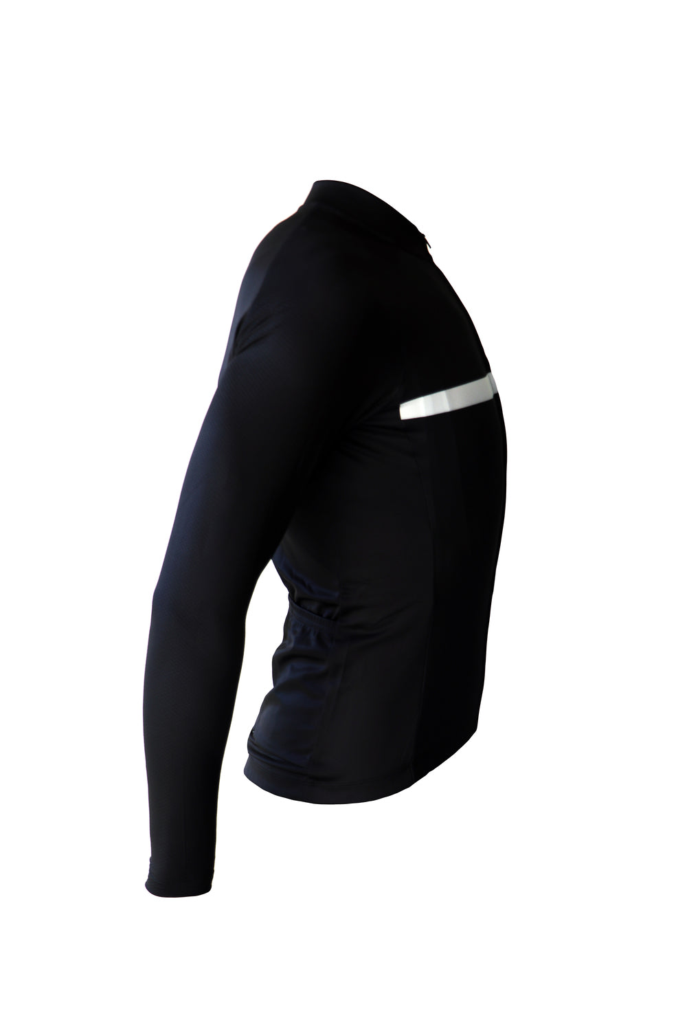 Abbigliamento ciclismo-maglia a maniche lunghe, in bianco e nero