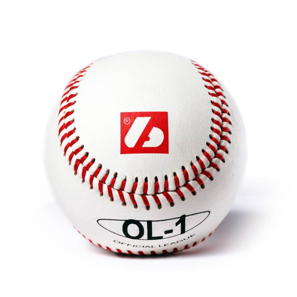 OL-1 Palle da baseball, competizione, 9'', bianco, 2 pz