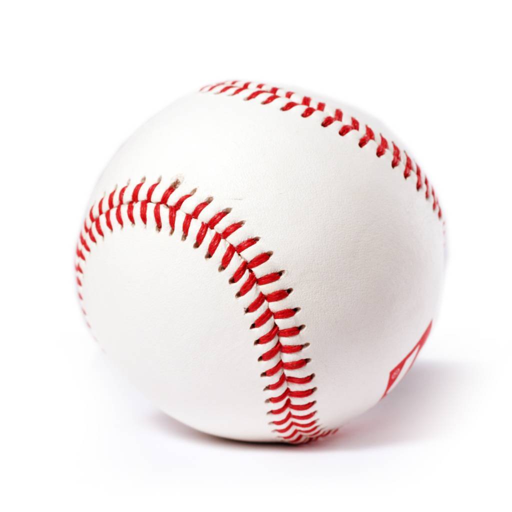 OL-1 Palle da baseball, competizione, 9'', bianco, 2 pz