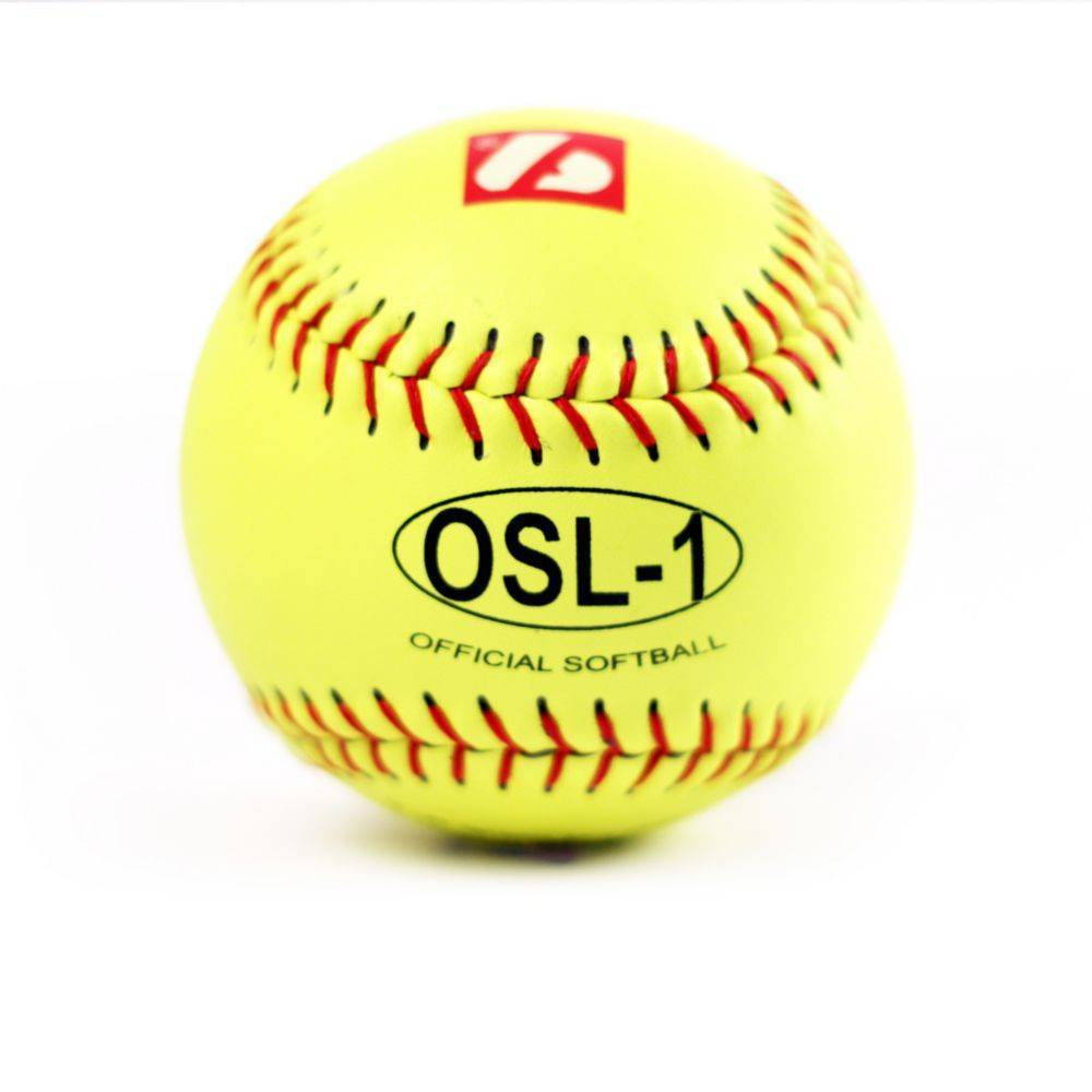 OSL-1 palla da competizione softball, 12'', giallo, 12pz