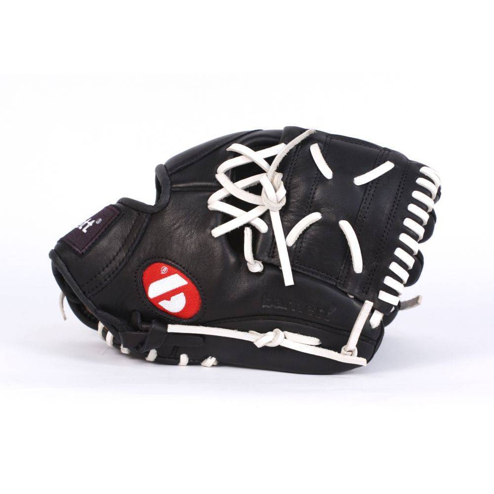 GL-125 Guantone da baseball, competizione, outfield, vera pelle, 12.5, Nero